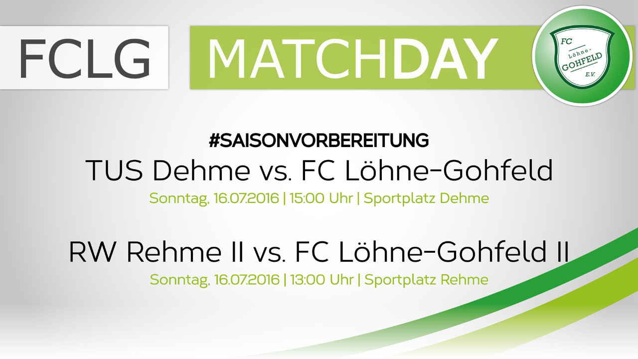 Matchday: Testspiele