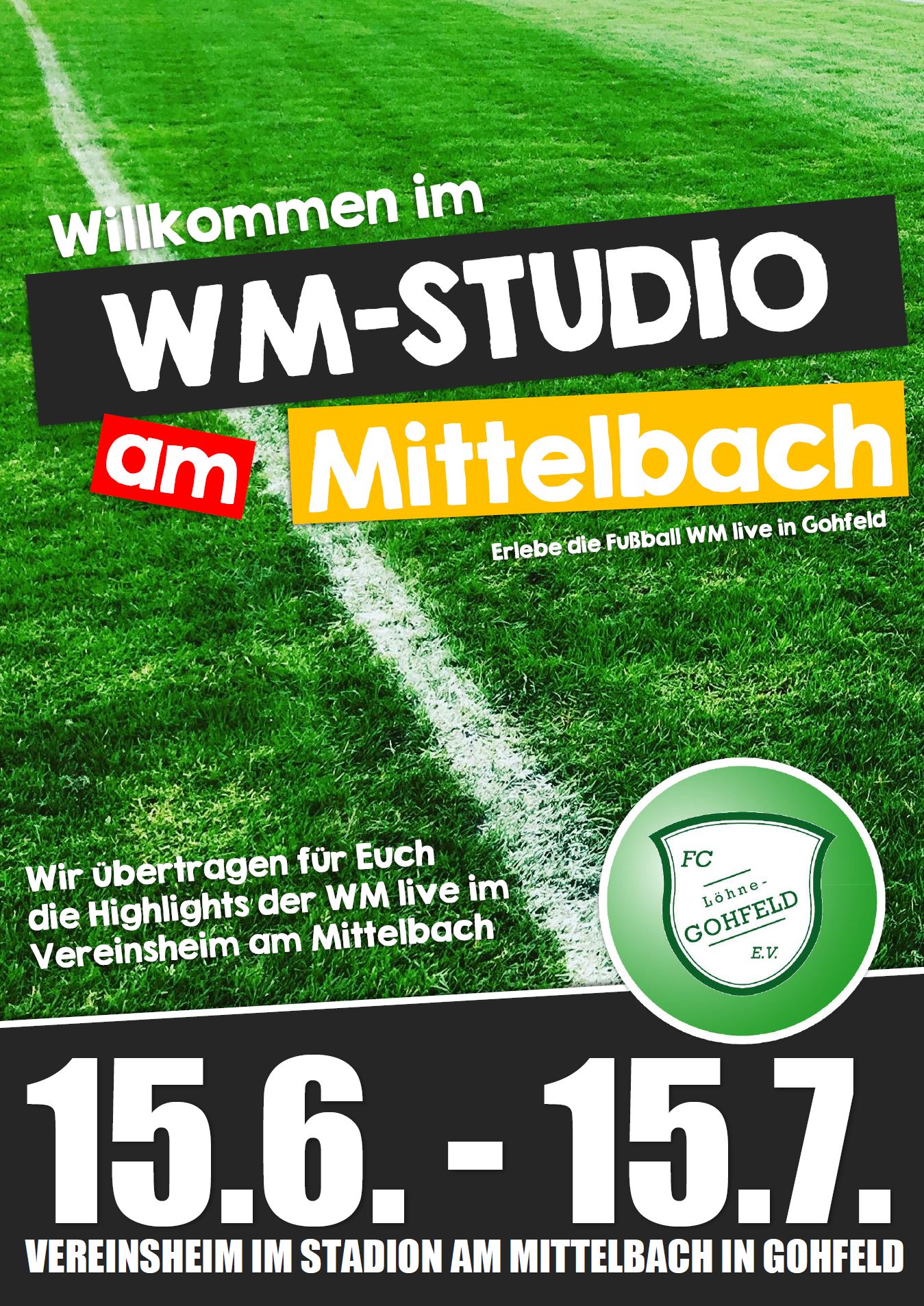 WM-Studio am Mittelbach