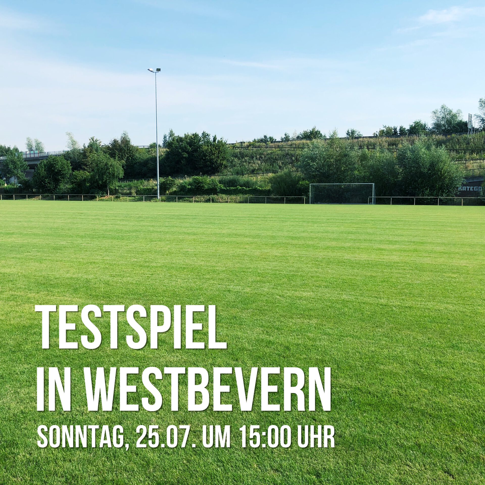 Abgesagt: Auswärtsspiel gegen SV Ems Westbevern