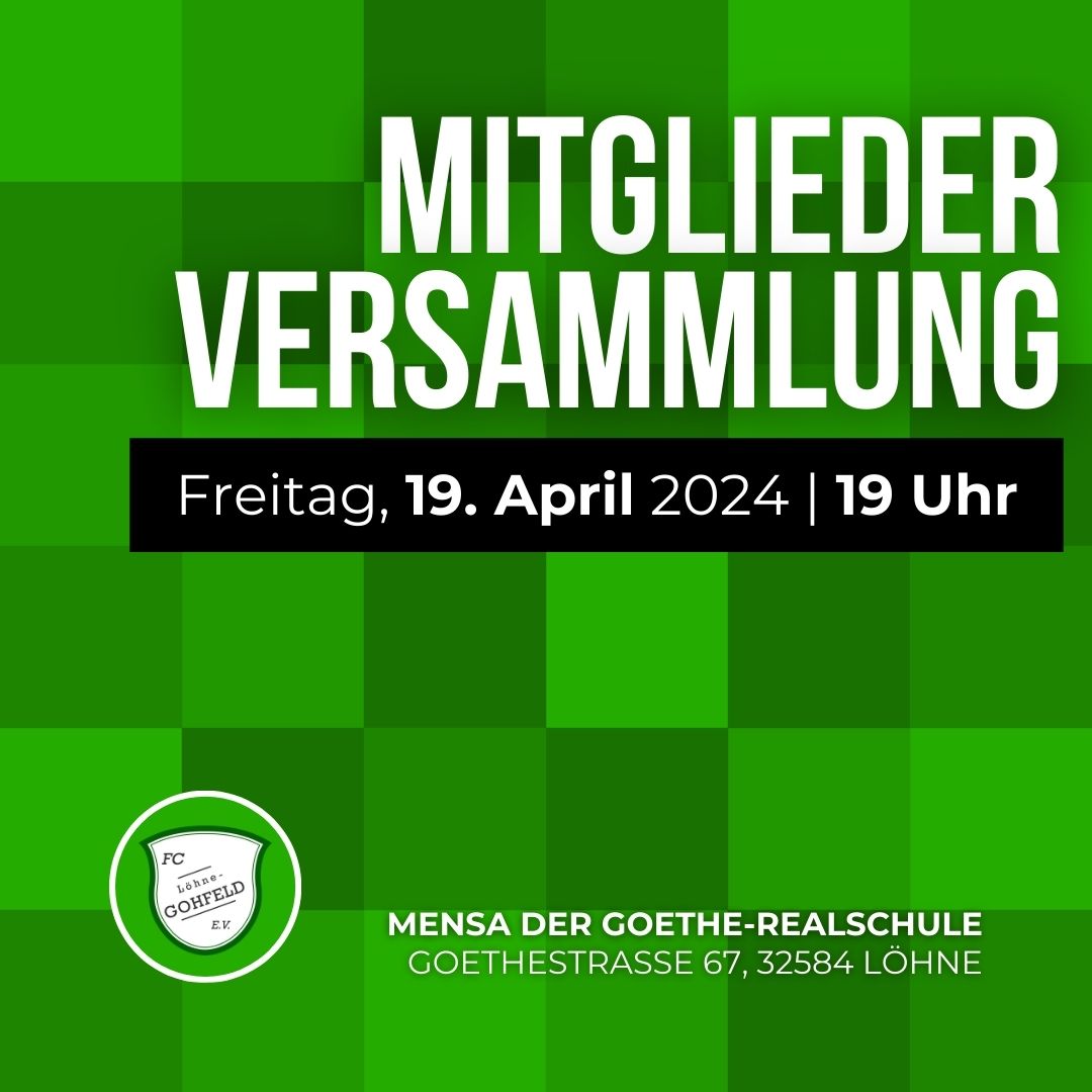 Mitgliederversammlung 2024